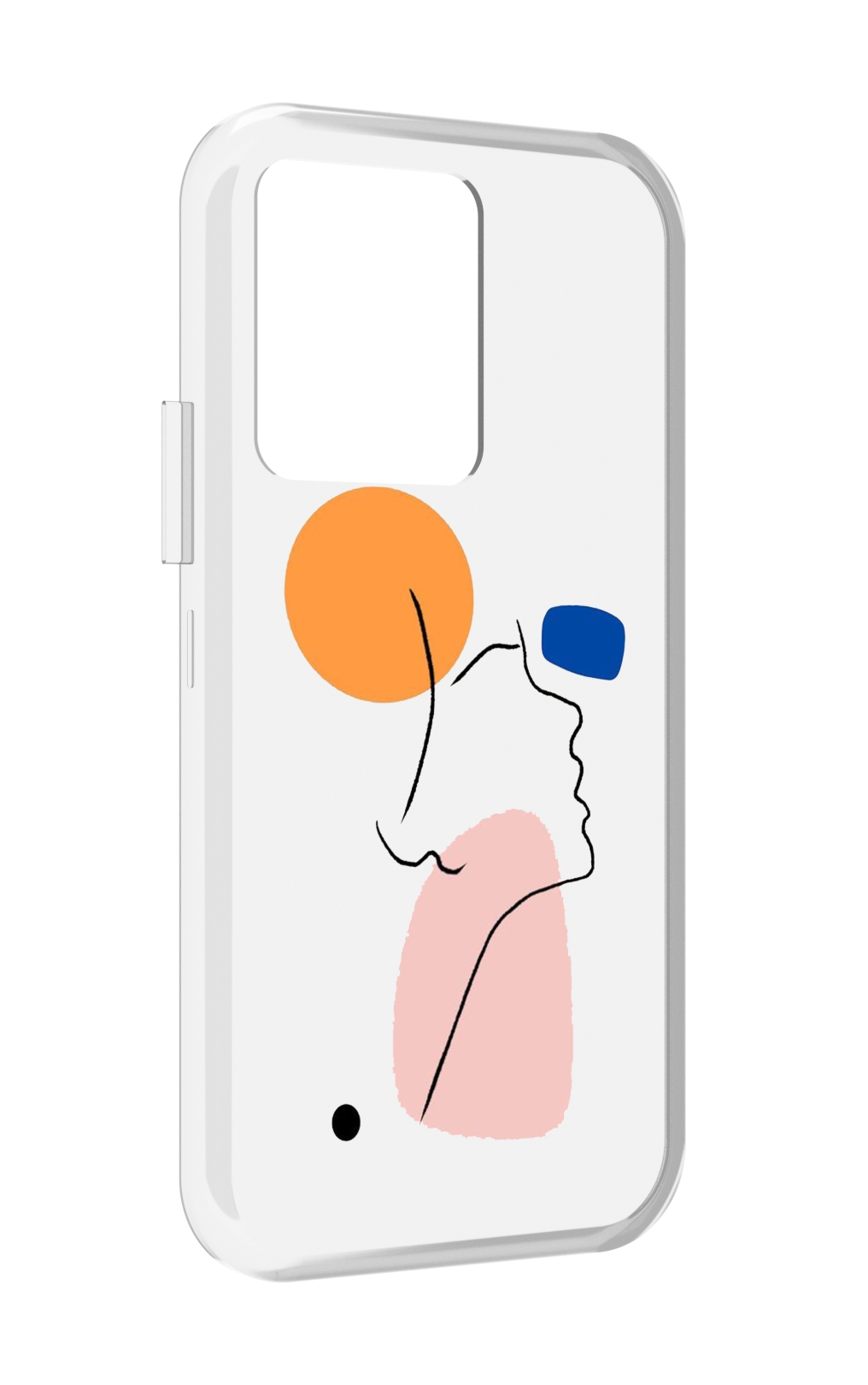 

Чехол MyPads абстракция девушки женский для Vivo iQOO 10, Прозрачный, Tocco