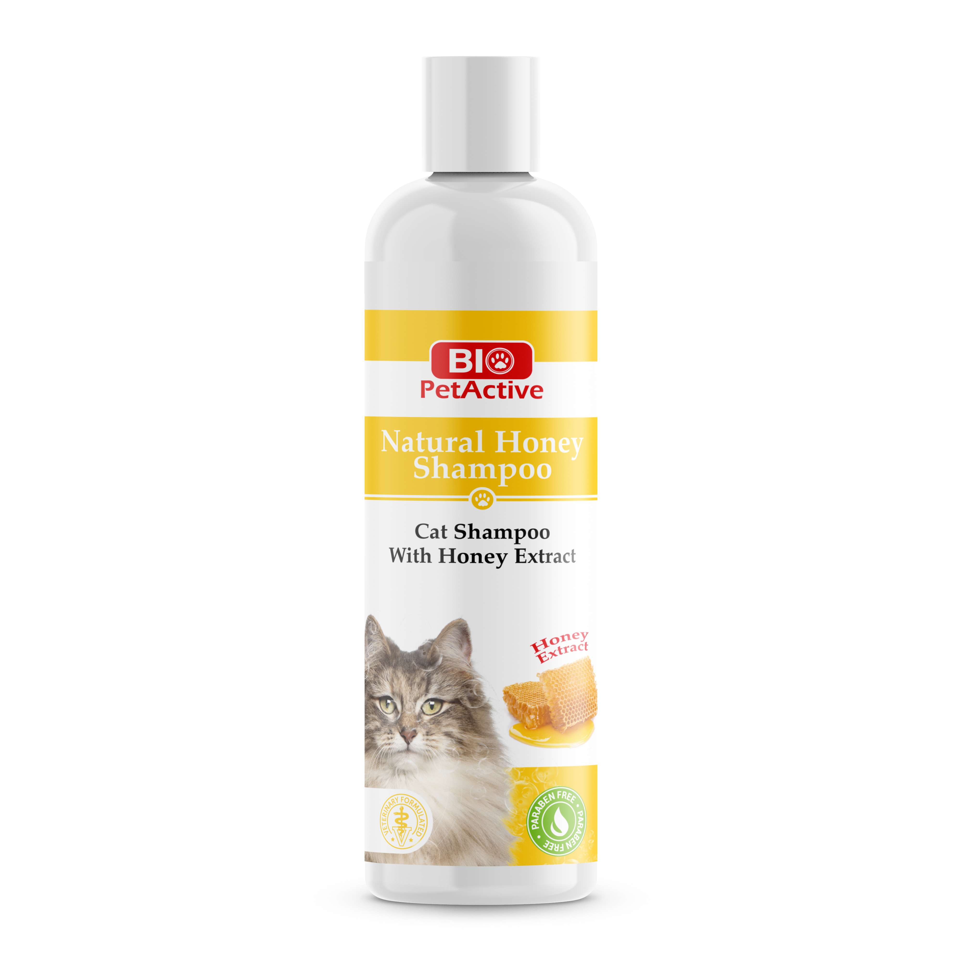 Шампунь для кошек BioPetActive Natural Honey, с экстрактом мёда, 250 мл