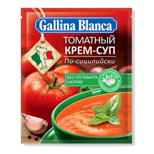 

Крем-суп Gallina Blanca томатный по-сицилийски 67 г
