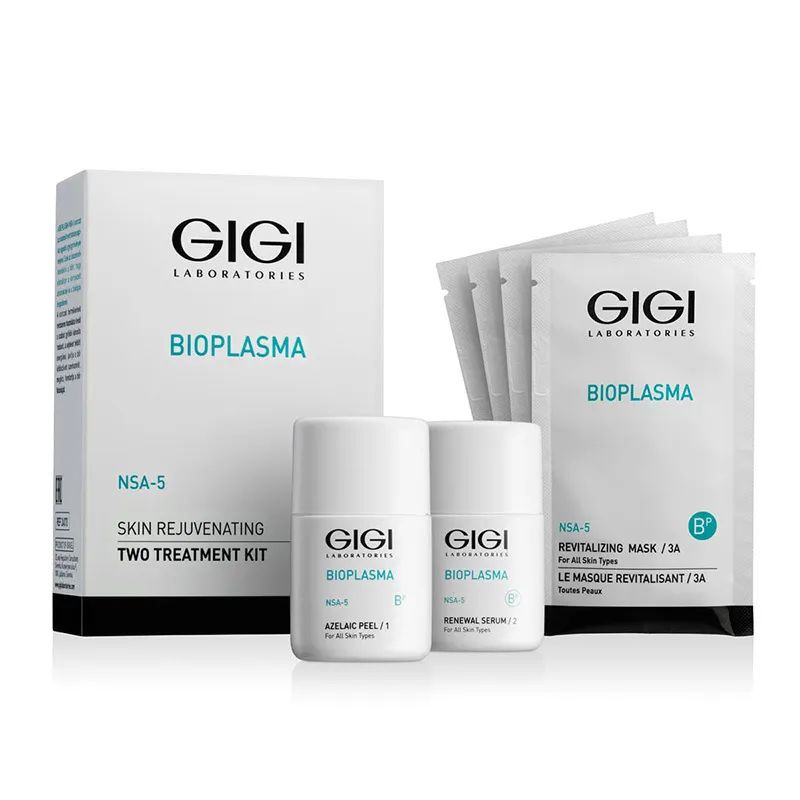 Промо-набор GIGI Bioplasma Promo Set 140 мл прибор для вакуумной чистки и пилинга лица набор из 4 х инструментов для чистки лица