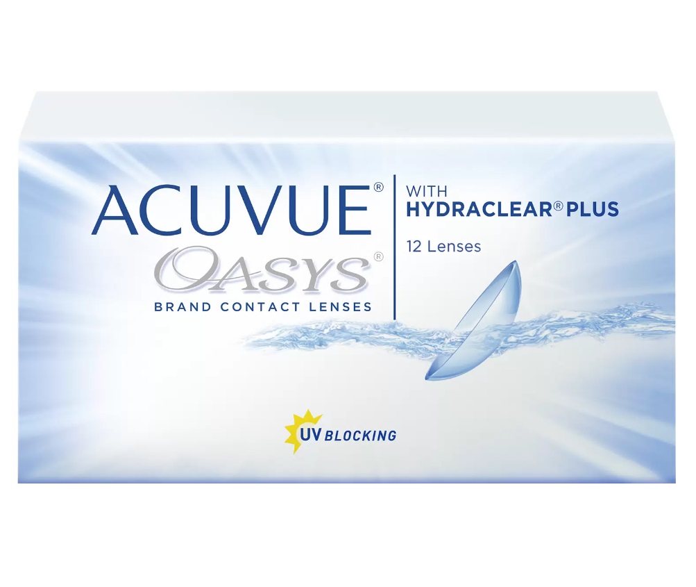 

Контактные линзы Acuvue Oasys 12 линз R 8,4 -1,25
