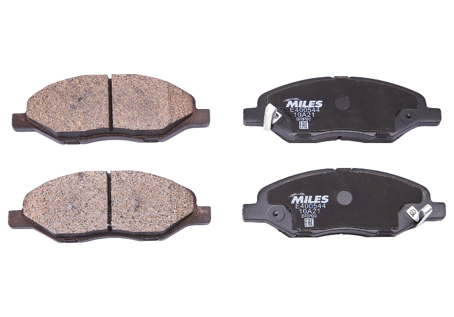 

Колодки тормозные NISSAN MARCH 02-/NOTE(Япония) 01-/TIIDA 07- перед. LowMetallic Miles E40