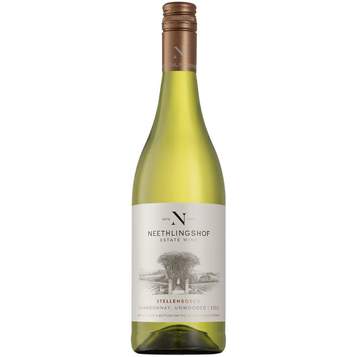 

Вино Neethlingshof Chardonnay Unwooded белое сухое 0,75 л