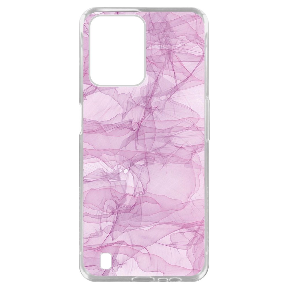 

Чехол-накладка Krutoff Clear Case Абстракт 4 для Realme C31, Прозрачный