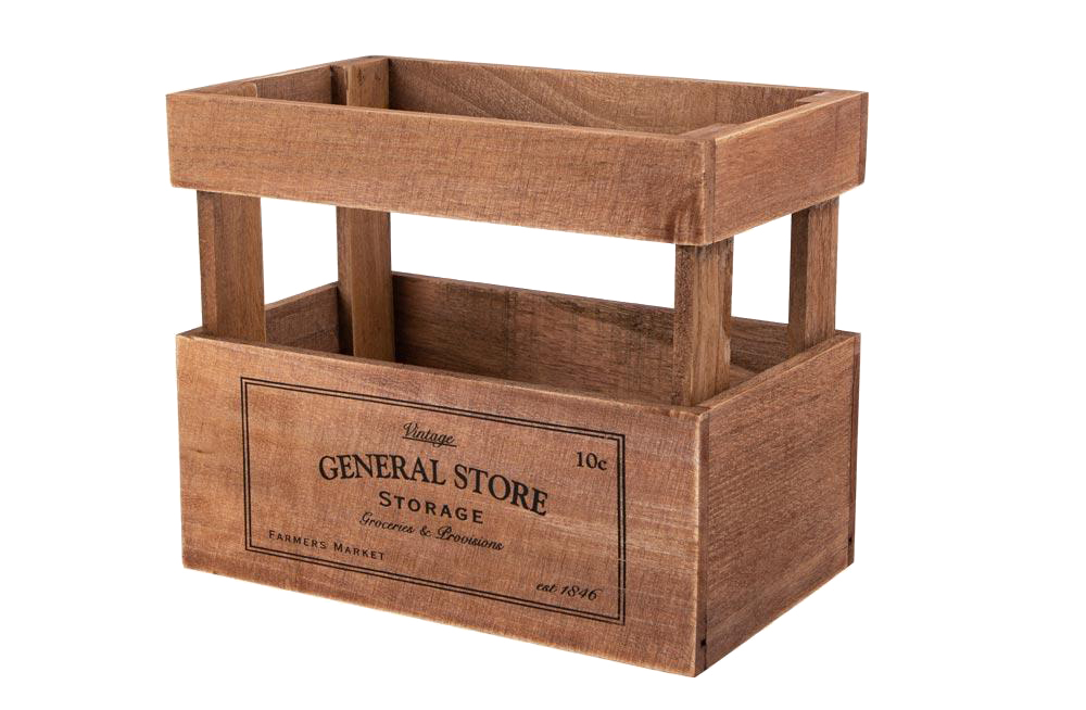 

Коробка для хранения Alandeko General Store S деревянная