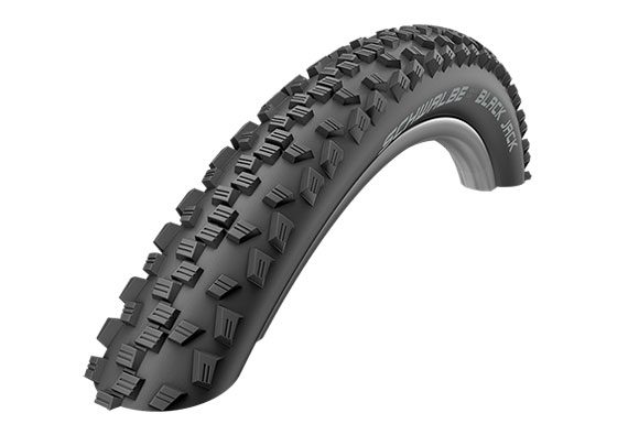 

Велопокрышка 24" Schwalbe BLACK JACK 24X2.10 (54-507) HS407 K-GUARD B/B-SK SBC, 50EPI, Черный, Black Jack