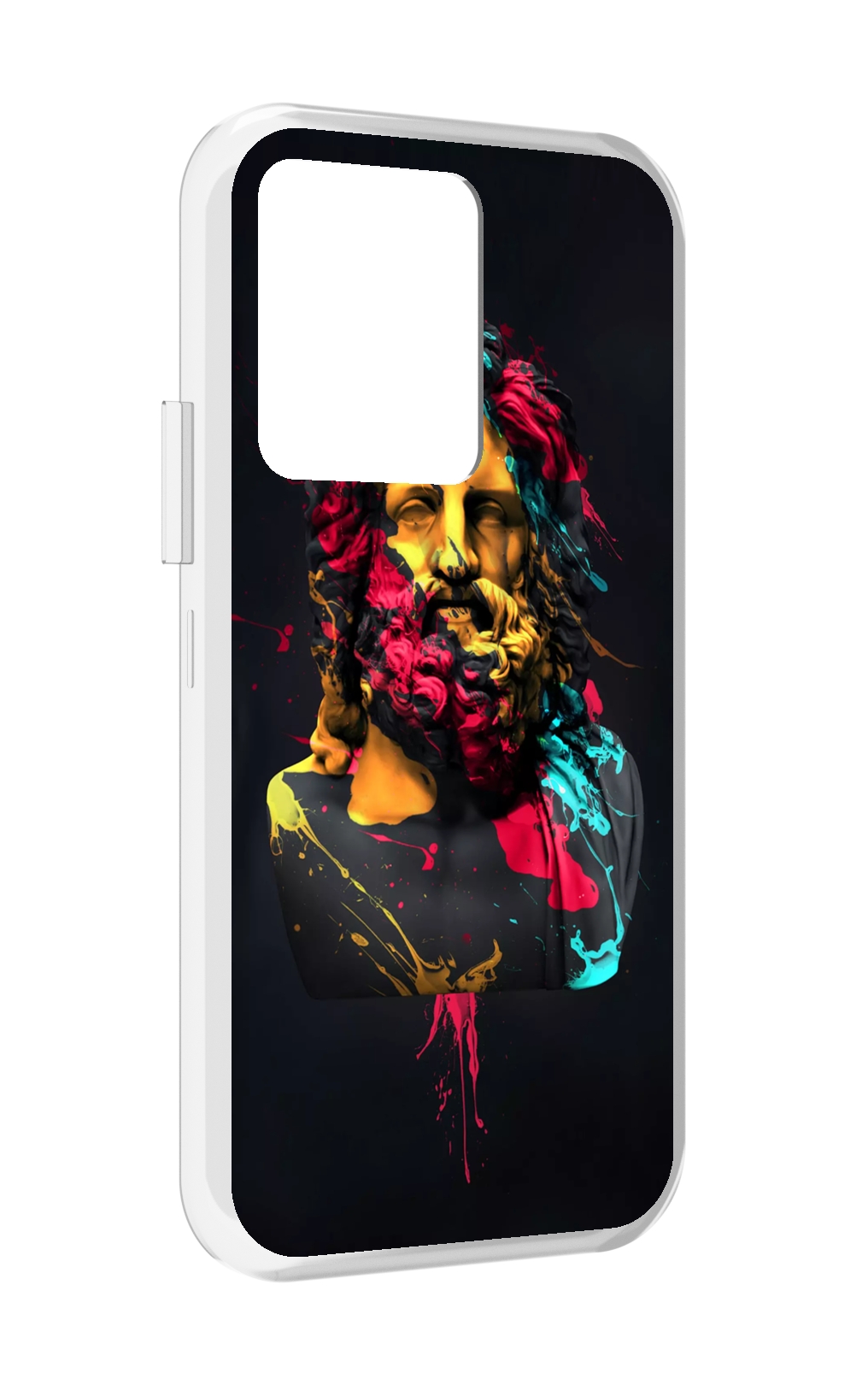 

Чехол MyPads арт-статуя-краски для Vivo iQOO 10, Прозрачный, Tocco
