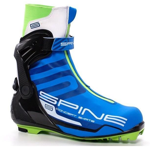 

Лыжные ботинки SPINE SNS Concept Skate (496) (синий/черный/салатовый) (42), Concept Skate