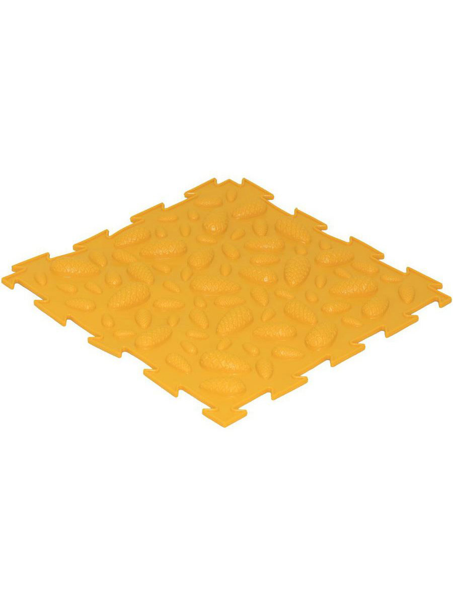 фото Массажный коврик ортодон шишки мягкие желтый