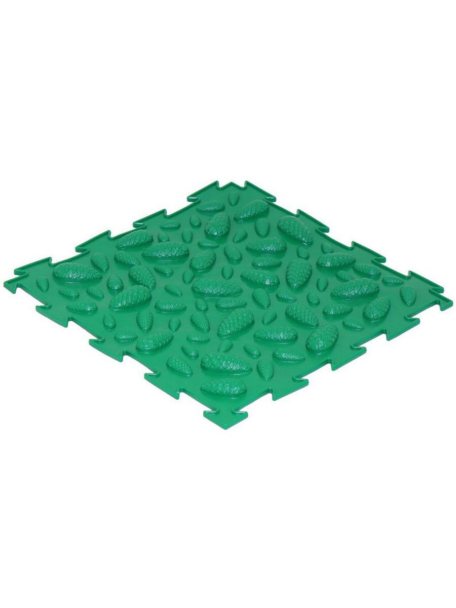 фото Массажный коврик ортодон шишки мягкие зеленый