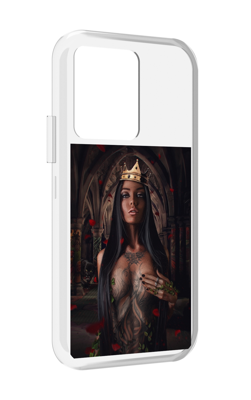 

Чехол MyPads багровый-пик для Vivo iQOO 10, Прозрачный, Tocco