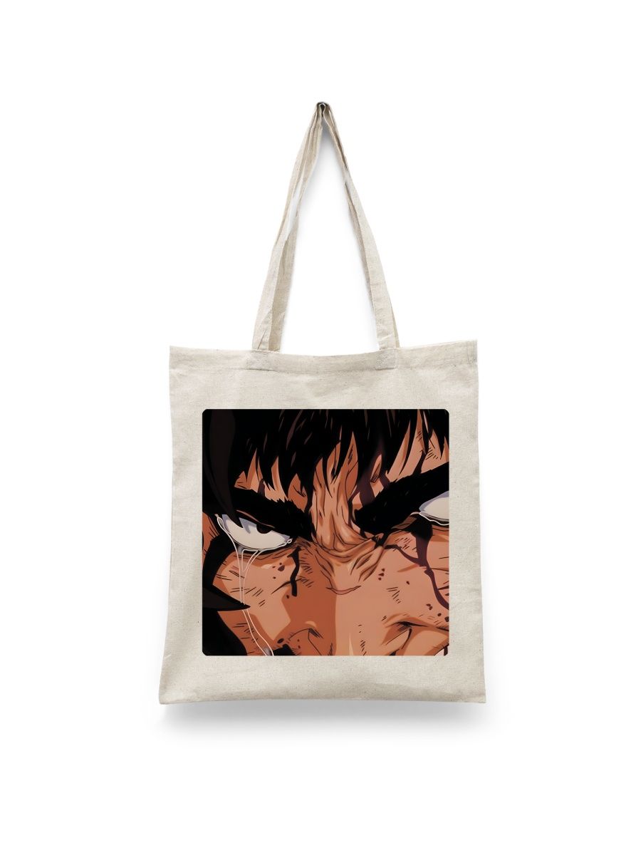 

Шоппер унисекс Каждому Своё Аниме/Берсерк/Berserk ANBR16, белый, Аниме/Берсерк/Berserk ANBR16
