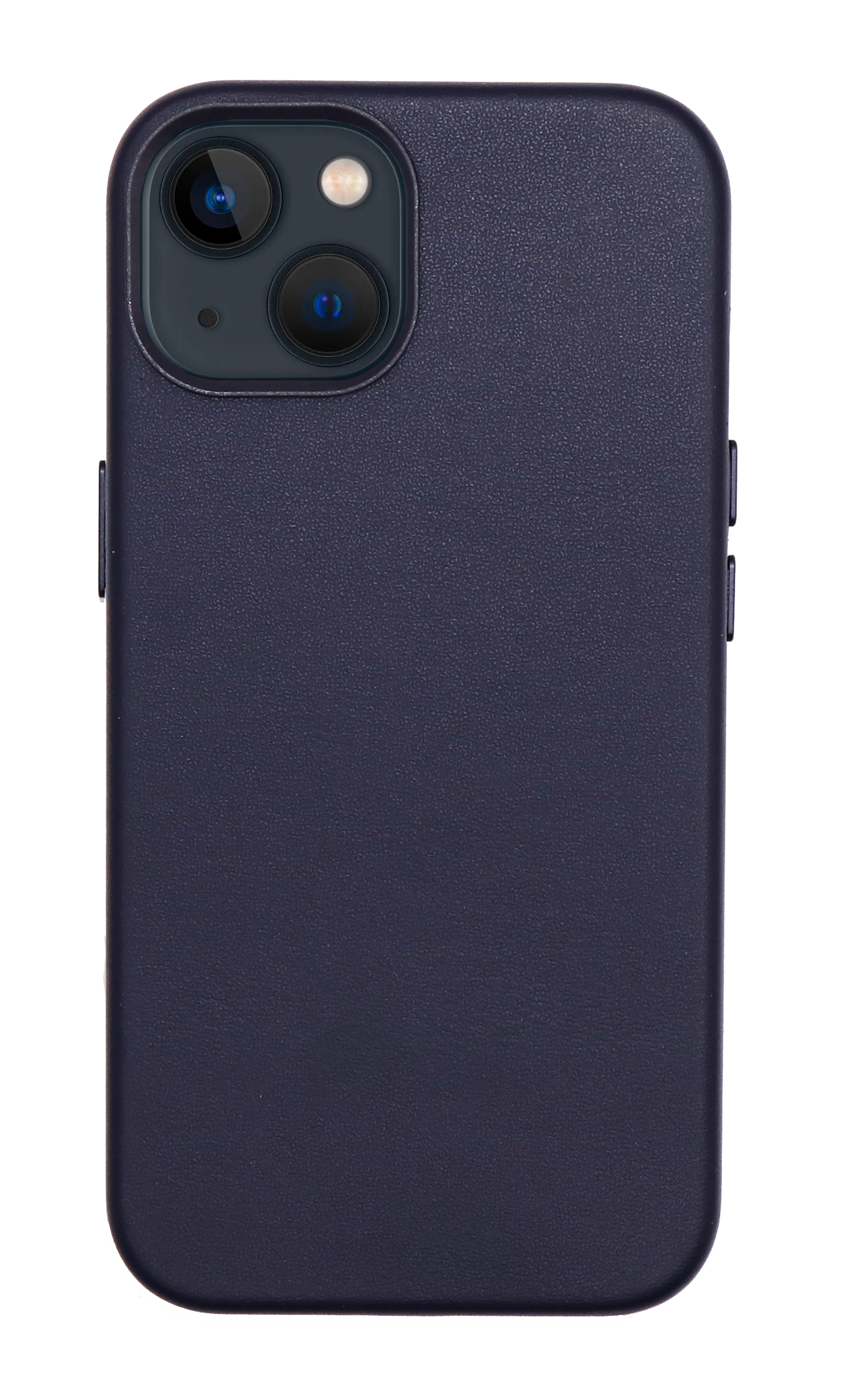 

Чехол-накладка для iPhone 14, экокожа, магнитный (MagSafe), синий