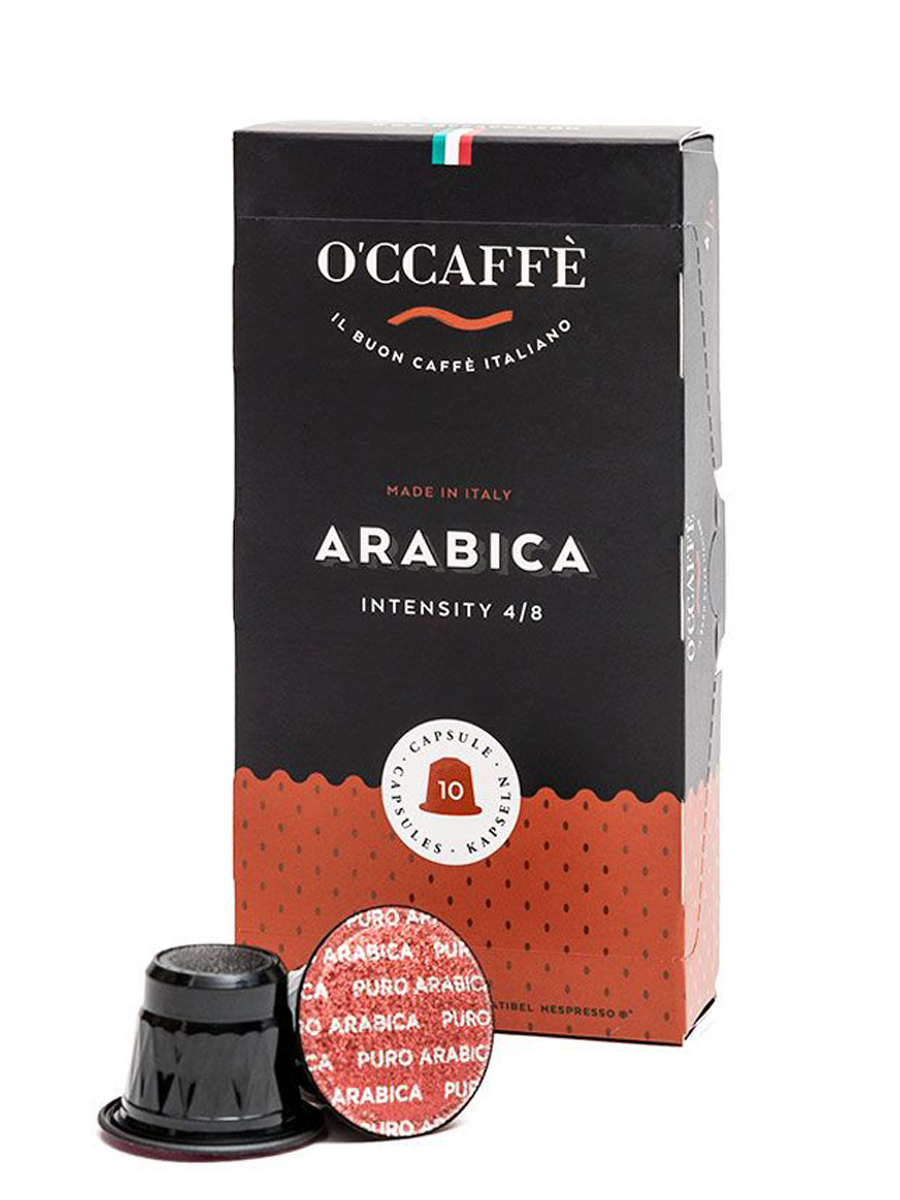 Кофе в капсулах O'CCAFFE Arabica для системы Nespresso, 10 шт