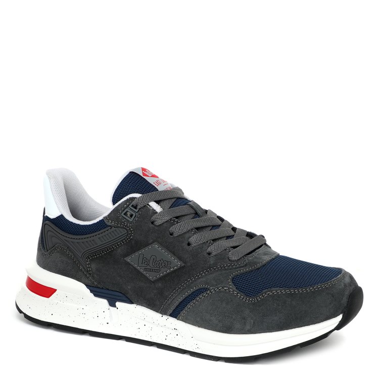 

Кроссовки мужские Lee cooper 22LC047 серые 41 EU, Серый, 22LC047