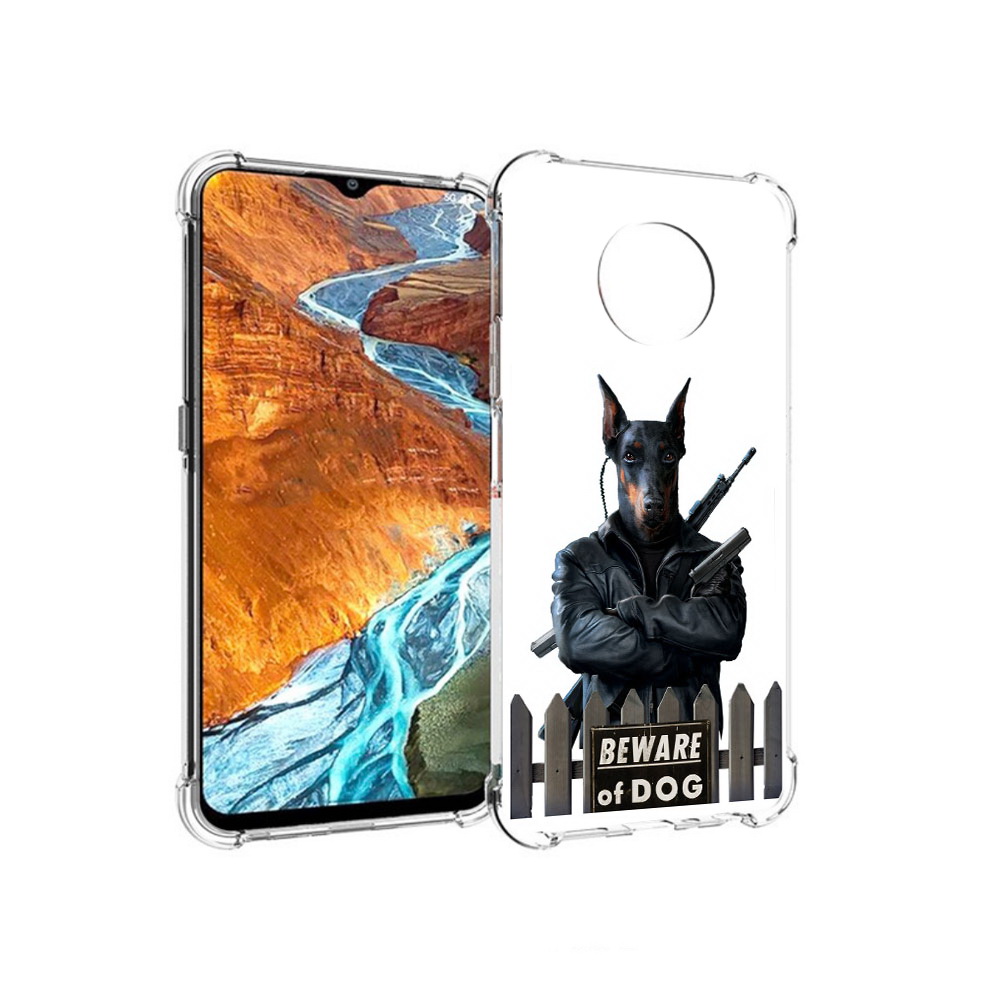 

Чехол MyPads Tocco для Nokia G300 доберман (PT224563.108.332), Прозрачный, Tocco