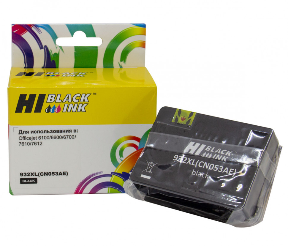 

Картридж для струйного принтера Hi-Black Hi-Black_15011974332 Black, совместимый, Черный