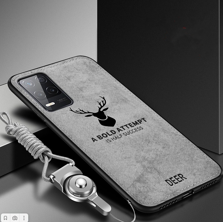 

Чехол MyPads для Oppo A56s серый (229781)