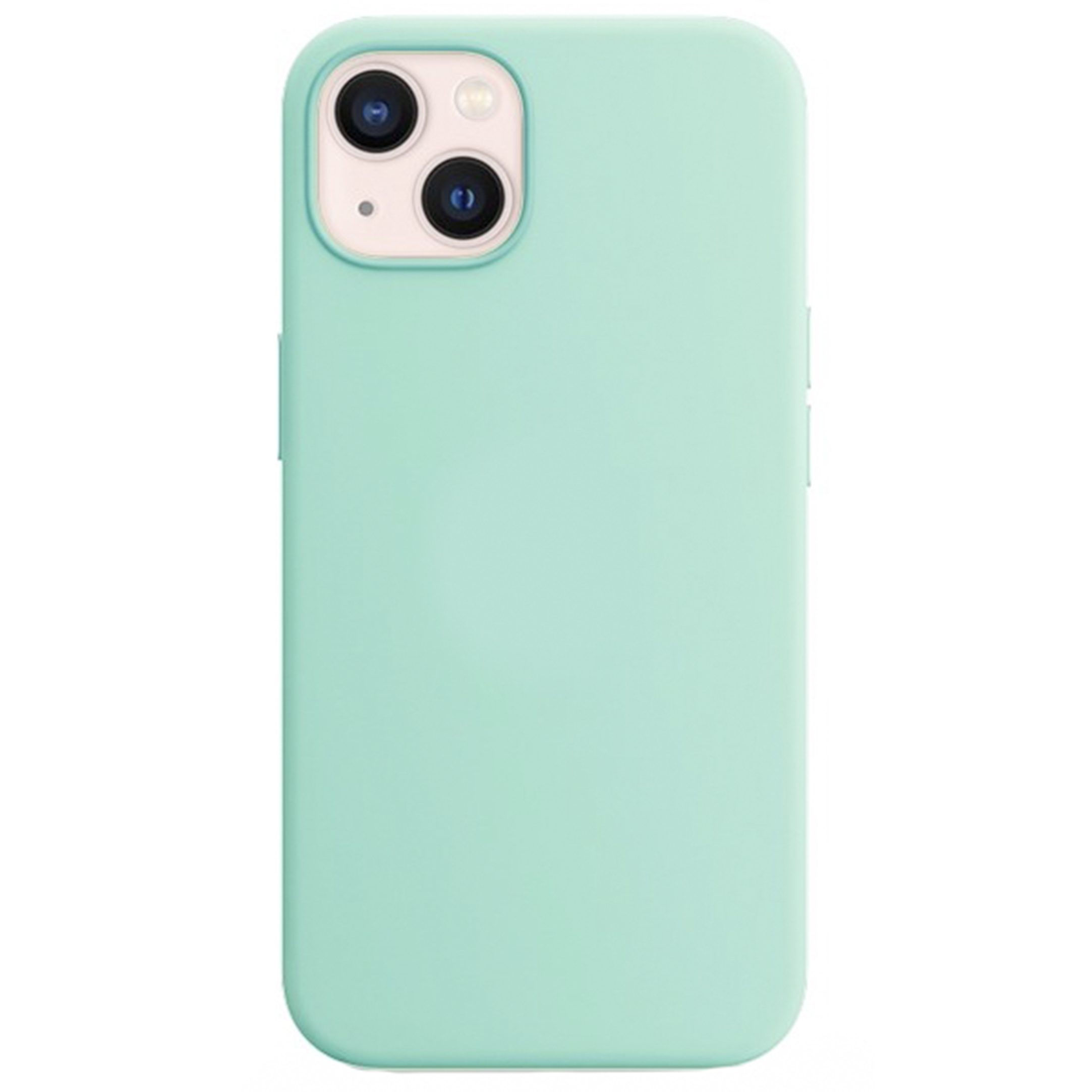 

Чехол-накладка для iPhone 14, Silicon Case, без лого, бирюзовый