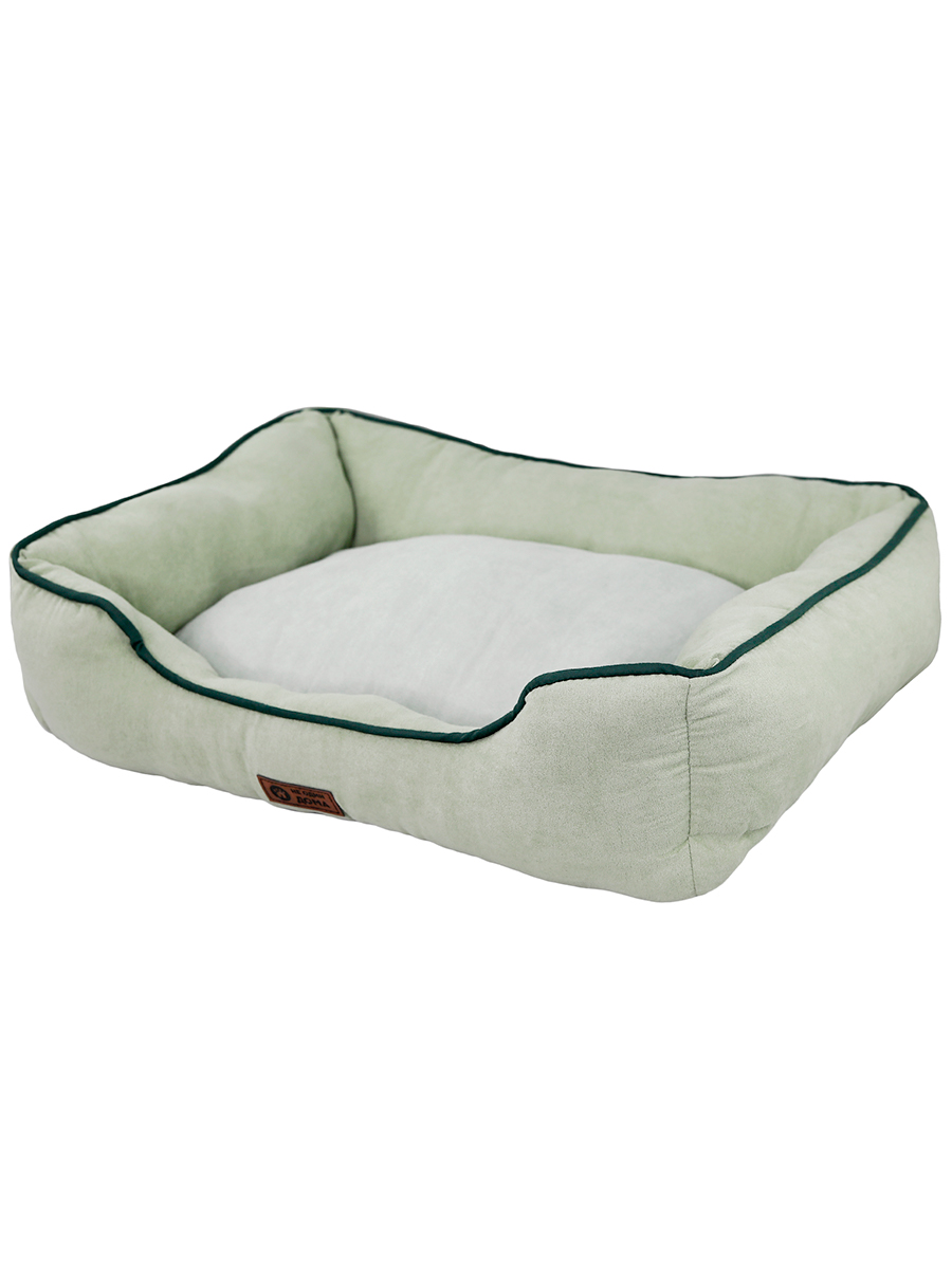 

Лежанка для кошек и собак Не Один Дома полиэстер 47x37x17см зеленый, Olive