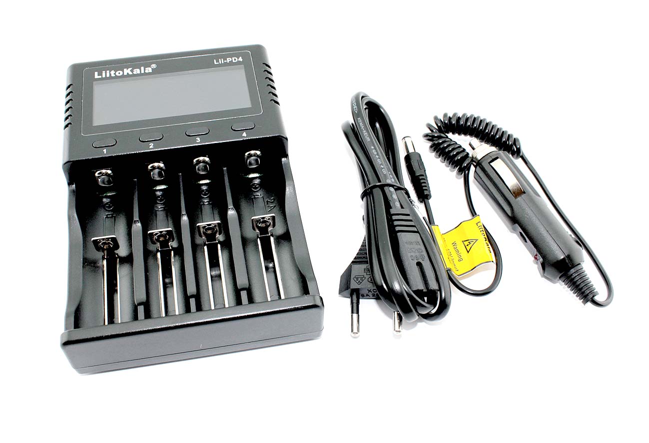 Зарядное устройство LiitoKala Lii-PD4 + CAR charger 12V автомобильное зарядное устройство xiaomi mi 20w wireless car charger
