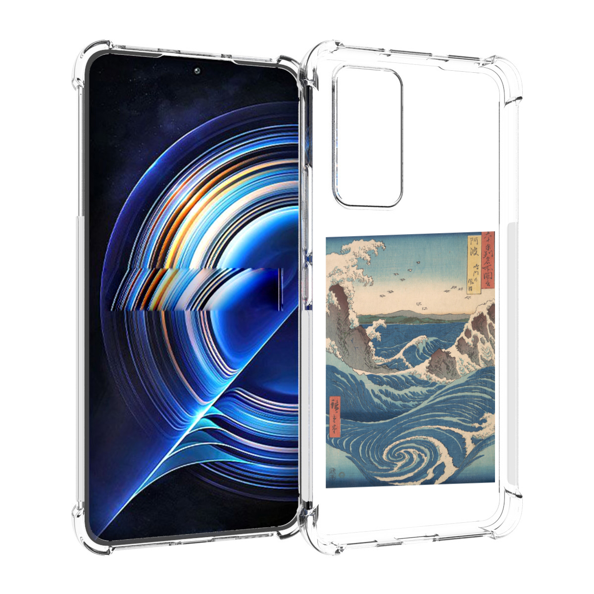 

Чехол MyPads картинка волны водоворот для Tecno Camon 19 Neo, Прозрачный, Tocco