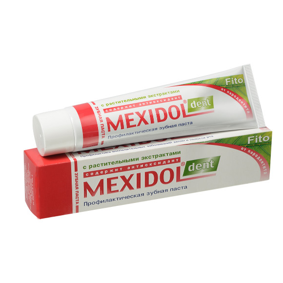 Купить Зубная паста Мексидол Дент Фито 65 г, Mexidol