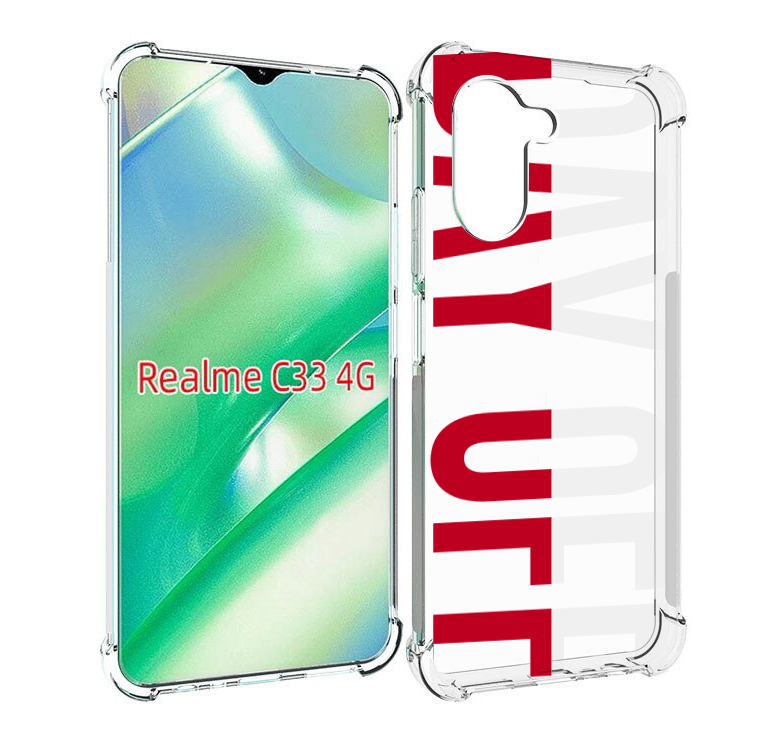 

Чехол MyPads день-окончен для Realme C33 4G, Прозрачный, Tocco