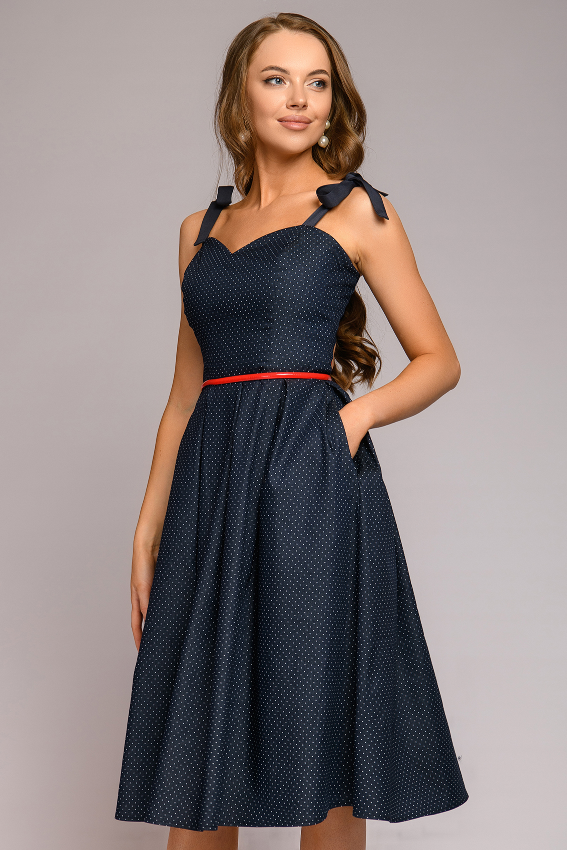 

Платье женское 1001dress 0112001-01945DB синее 42