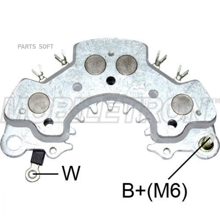 

Мост диодный HITACHI L1110G4320\IHR773\138718\ NISSAN: MAXIMA 2.0-3.0 95-00