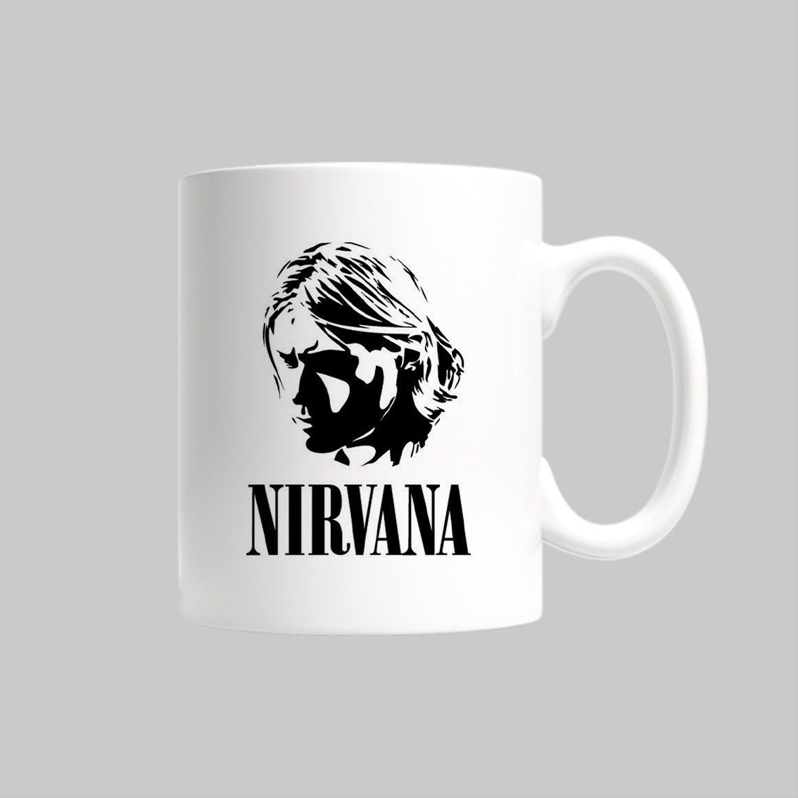 

Кружка Nirvana Нирвана Курт Кобейн Kurt Cobain рок атрибутика