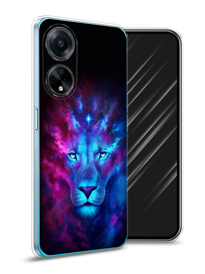 

Чехол Awog на Oppo A98 "Космический лев", Голубой, 2514450-1