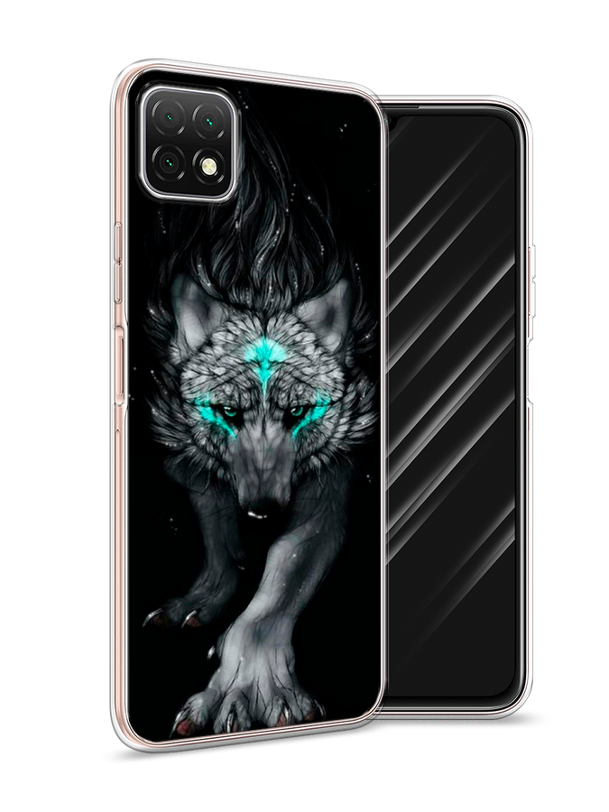 

Чехол Awog на Wiko T3 "Волшебный волк", Разноцветный