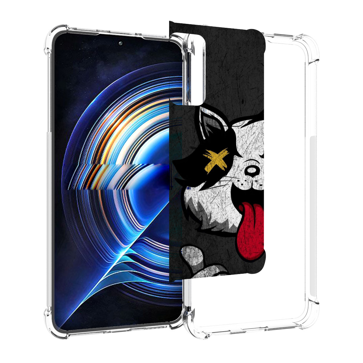 

Чехол MyPads классный зверек для Tecno Camon 19 Neo, Прозрачный, Tocco