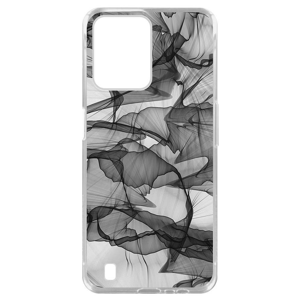 

Чехол-накладка Krutoff Clear Case Абстракт 14 для Realme C31, Прозрачный