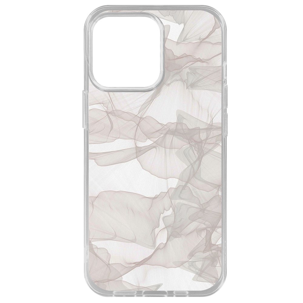 

Чехол-накладка Krutoff Clear Case Абстракт 3 для iPhone 14 Pro Max, Прозрачный