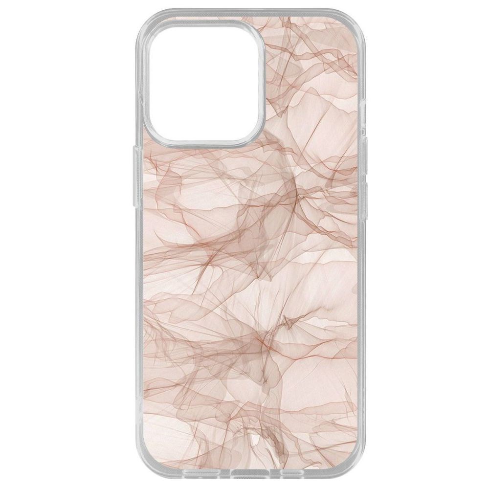 

Чехол-накладка Krutoff Clear Case Абстракт 5 для iPhone 14 Pro Max, Прозрачный