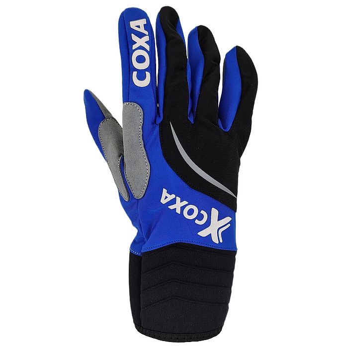 Перчатки лыжные COXA Racing Gloves голубой черный 7