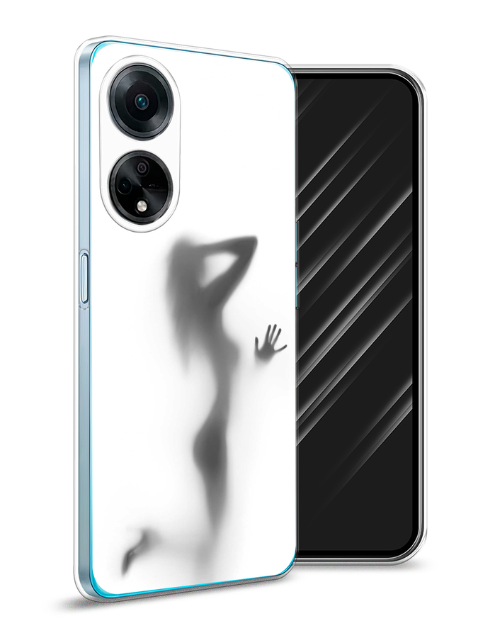 

Чехол Awog на Oppo A98 "Стекло в душе", Белый;серый;черный, 2514450-7