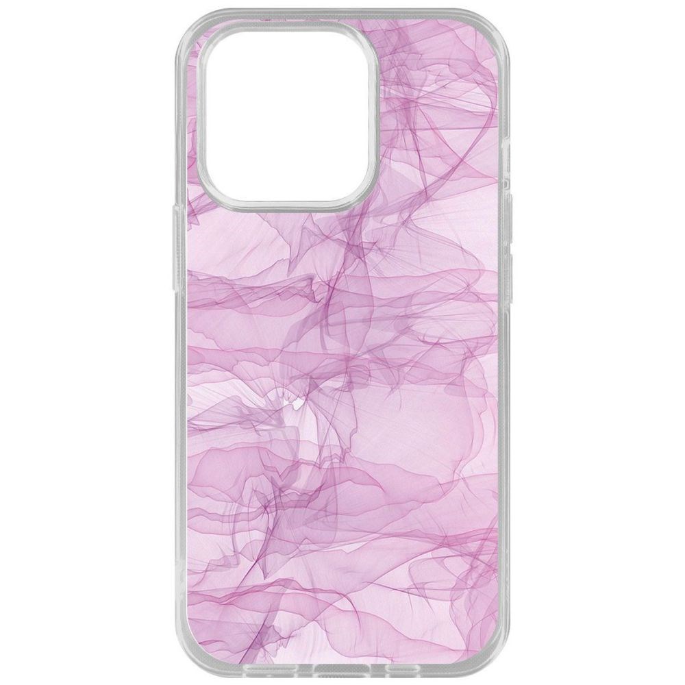 

Чехол-накладка Krutoff Clear Case Абстракт 4 для iPhone 14 Pro, Прозрачный