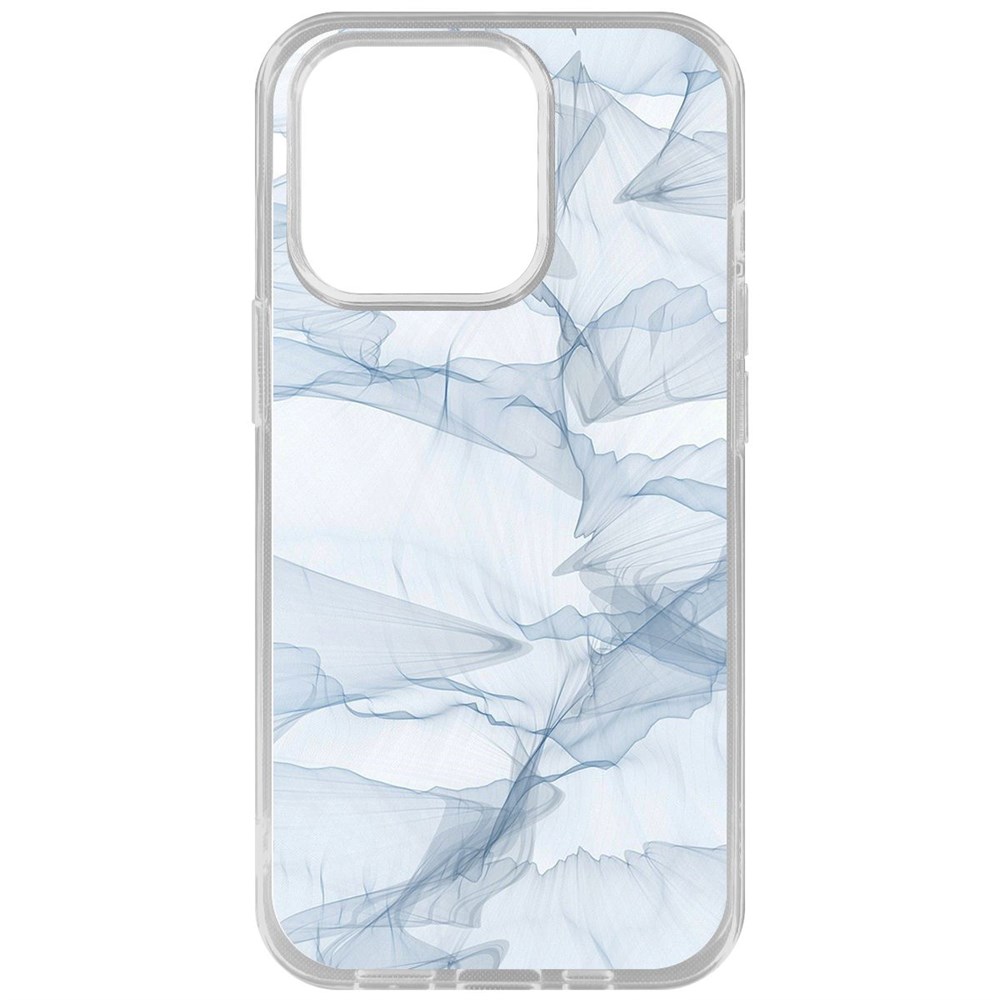 

Чехол-накладка Krutoff Clear Case Абстракт 10 для iPhone 14 Pro, Прозрачный