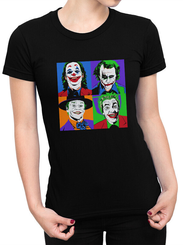 

Футболка женская Dream Shirts Джокер Женская 50007231 черная XL, Джокер Женская 50007231
