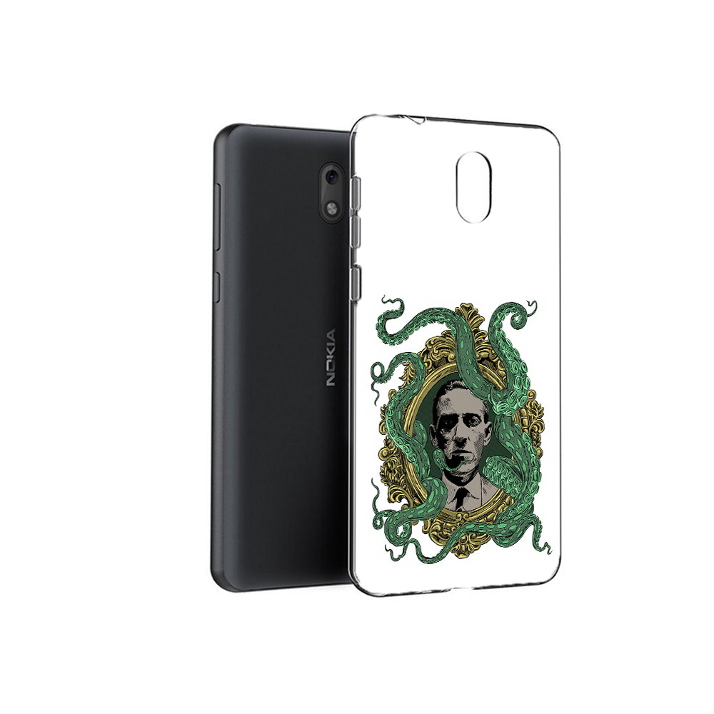 

Чехол MyPads Tocco для Nokia 2.1 портрет с кракеном (PT114269.92.552), Прозрачный, Tocco