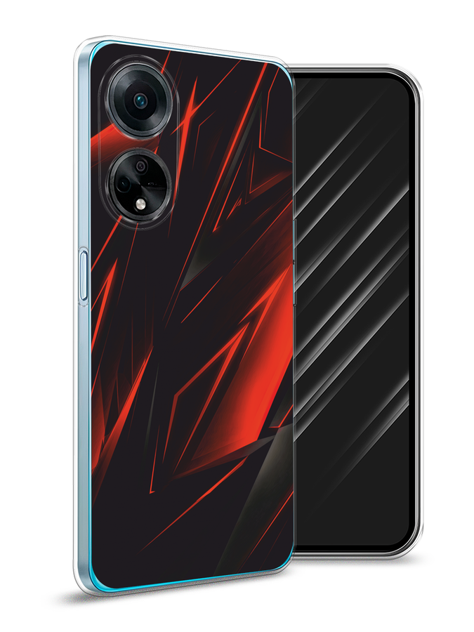 

Чехол Awog на Oppo A98 "Игровой фон", Бордовый;красный;черный, 2514450-3