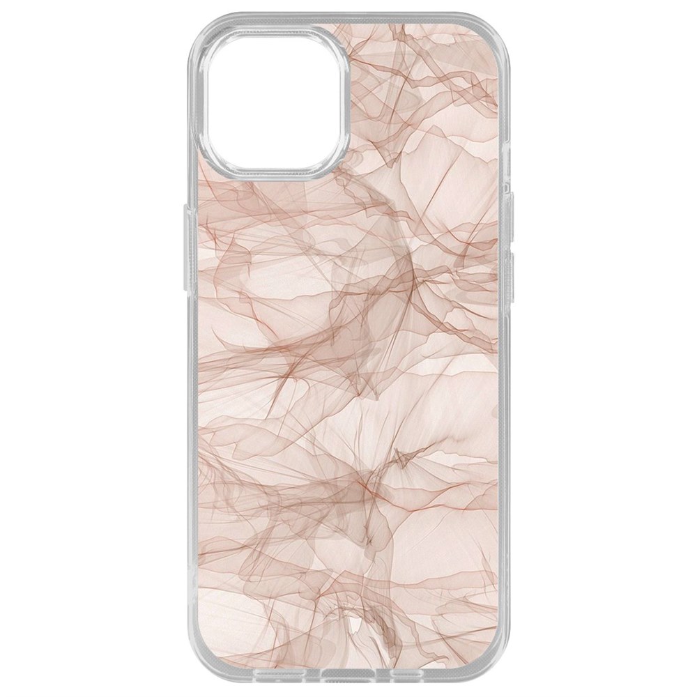 

Чехол-накладка Krutoff Clear Case Абстракт 5 для iPhone 14 Plus, Прозрачный