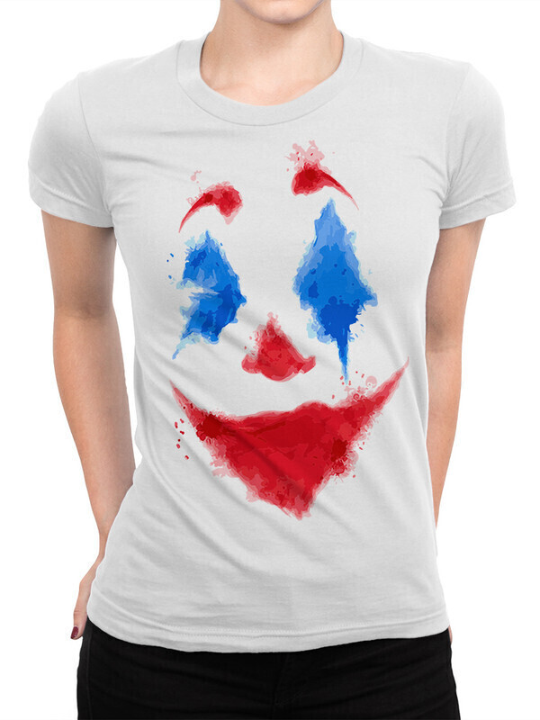 

Футболка женская Dream Shirts Джокер Женская 50007241 белая XL, Джокер Женская 50007241