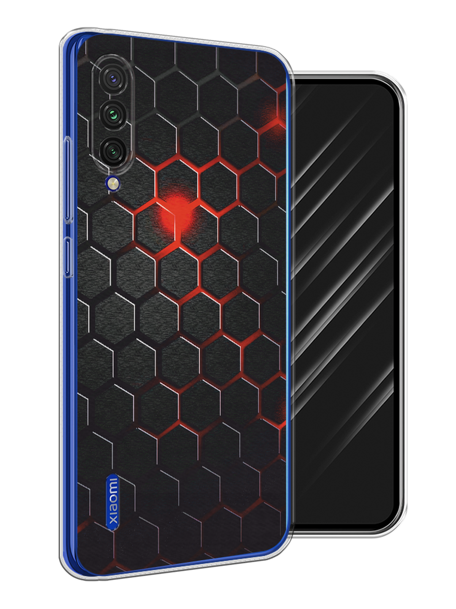 

Чехол Awog "Фон соты красные" для Xiaomi Mi CC9E, Разноцветный, 35950-3