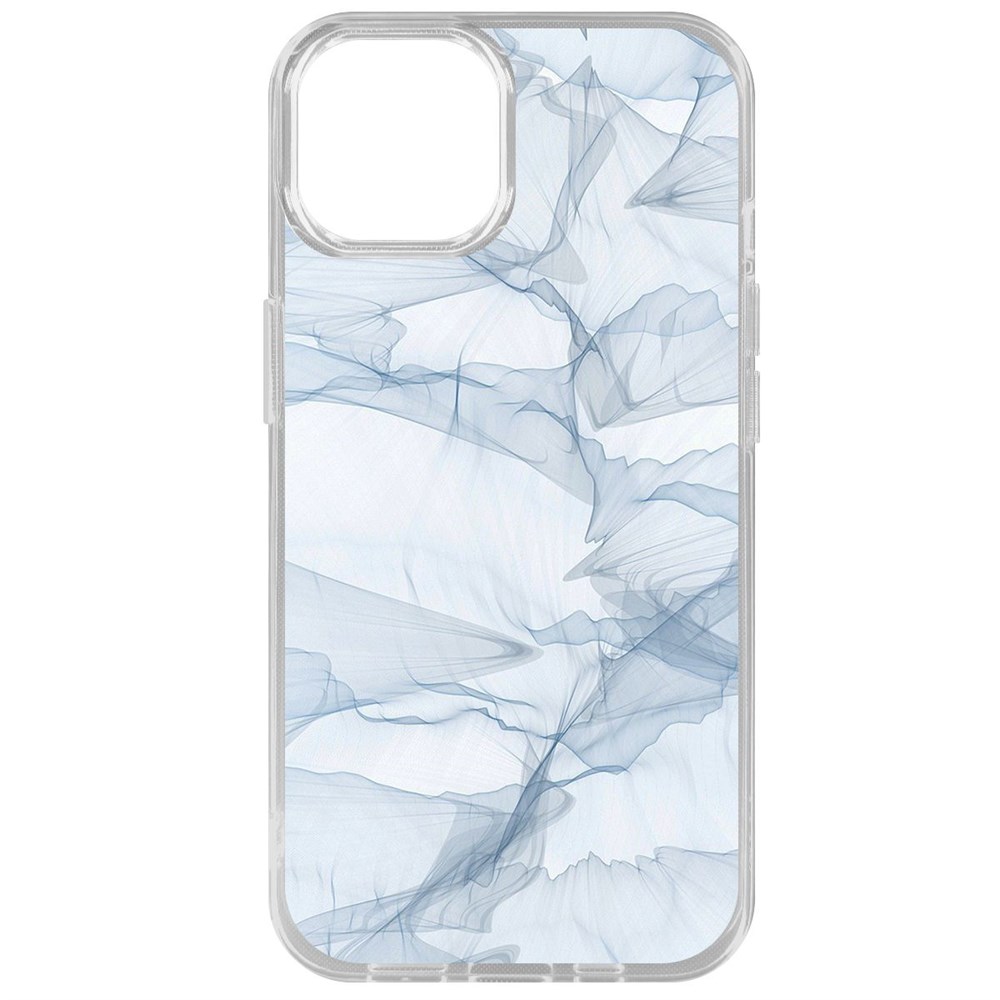 

Чехол-накладка Krutoff Clear Case Абстракт 10 для iPhone 14, Прозрачный