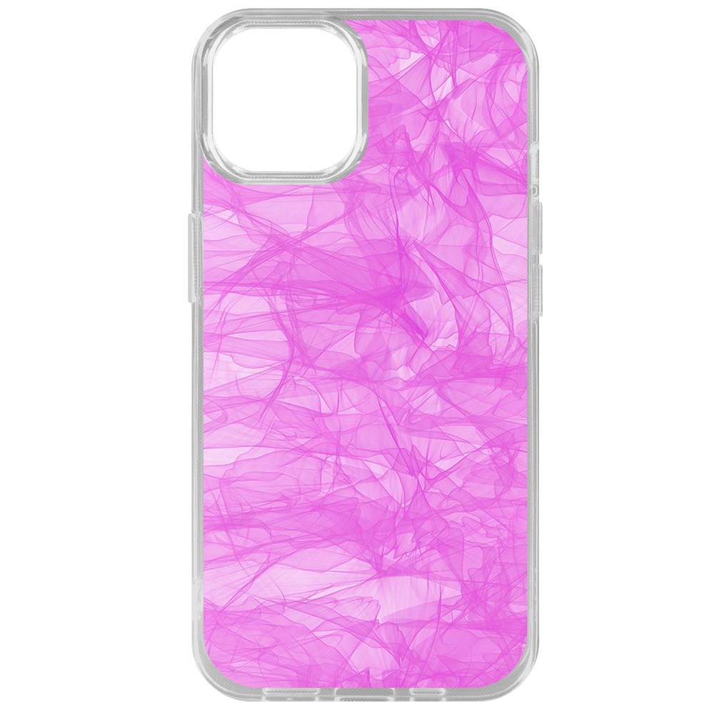 

Чехол-накладка Krutoff Clear Case Абстракт 13 для iPhone 14, Прозрачный
