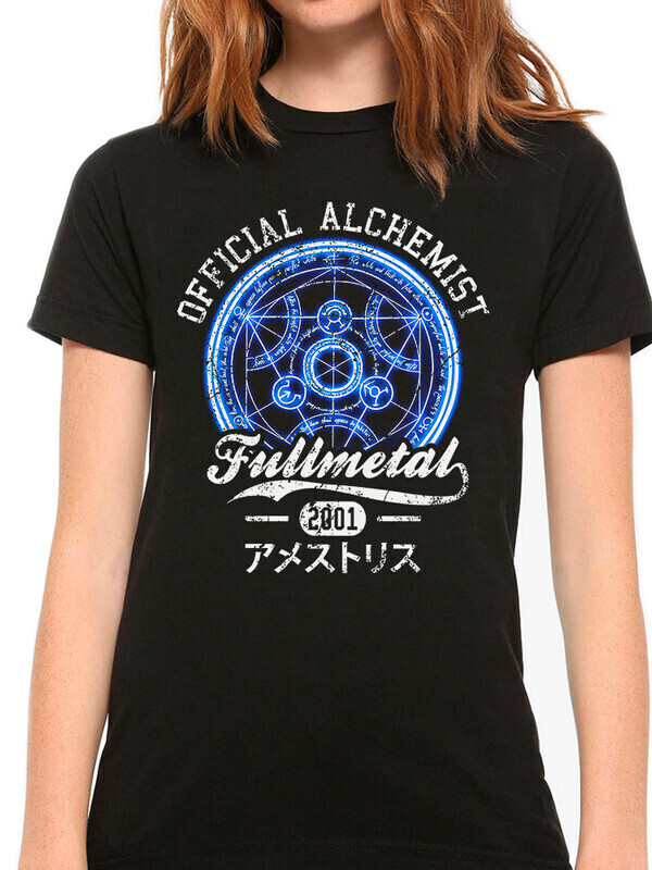 

Футболка женская Dream Shirts аниме Стальной Алхимик Женская 50007271 черная XS, аниме Стальной Алхимик Женская 50007271